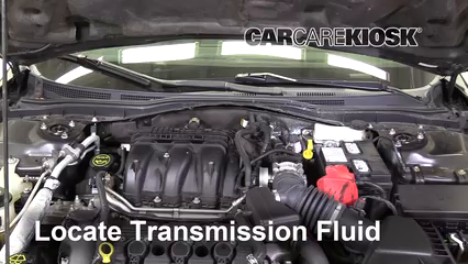 2012 Ford Fusion SEL 3.0L V6 FlexFuel Líquido de transmisión Controlar nivel de líquido